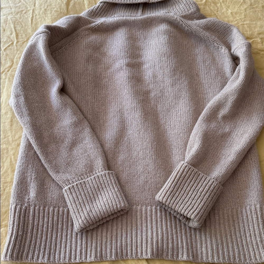 Banana Republic Wool Blend Shawl Collar Double-Breasted Cardigan Sweater – M - Picture 5 of 9